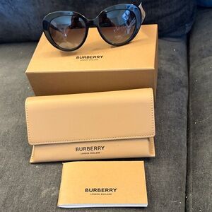 Burberry Dark Sunglasses with Case